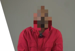 Anonymous Male Testimony Photo